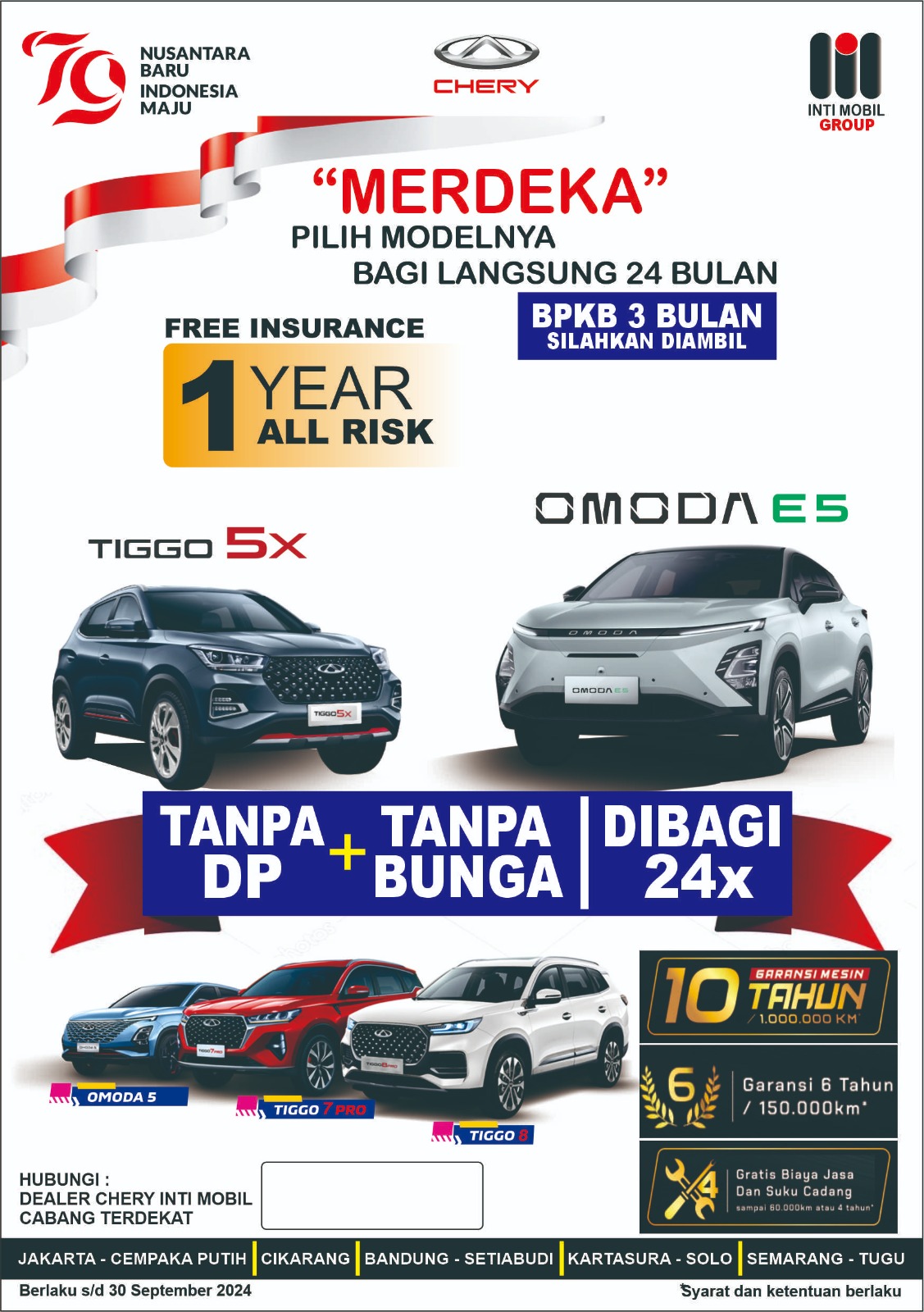 Beli Mobil Chery Tanpa DP Tanpa Bunga